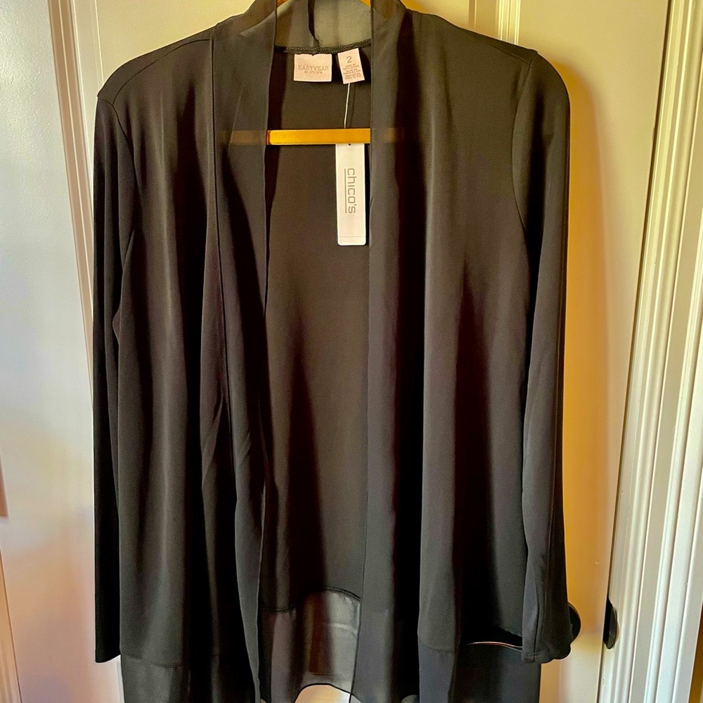 Chicos black dressy top ( great for the holidays)